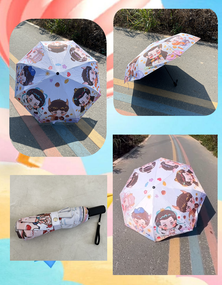 二次元动漫雨伞 二次元动漫雨伞